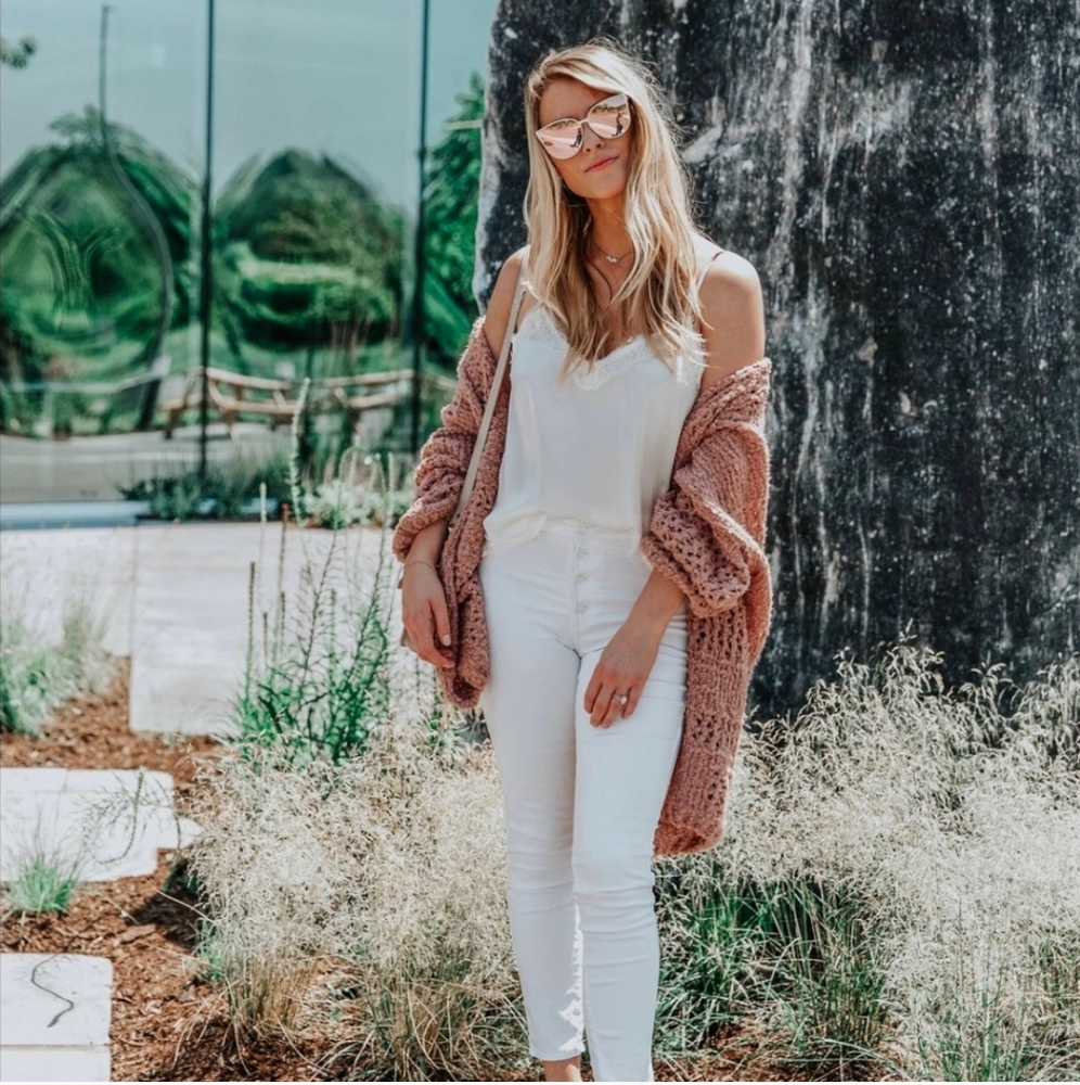 Free People * Morning Cardigan Long - Picture 7 of 15